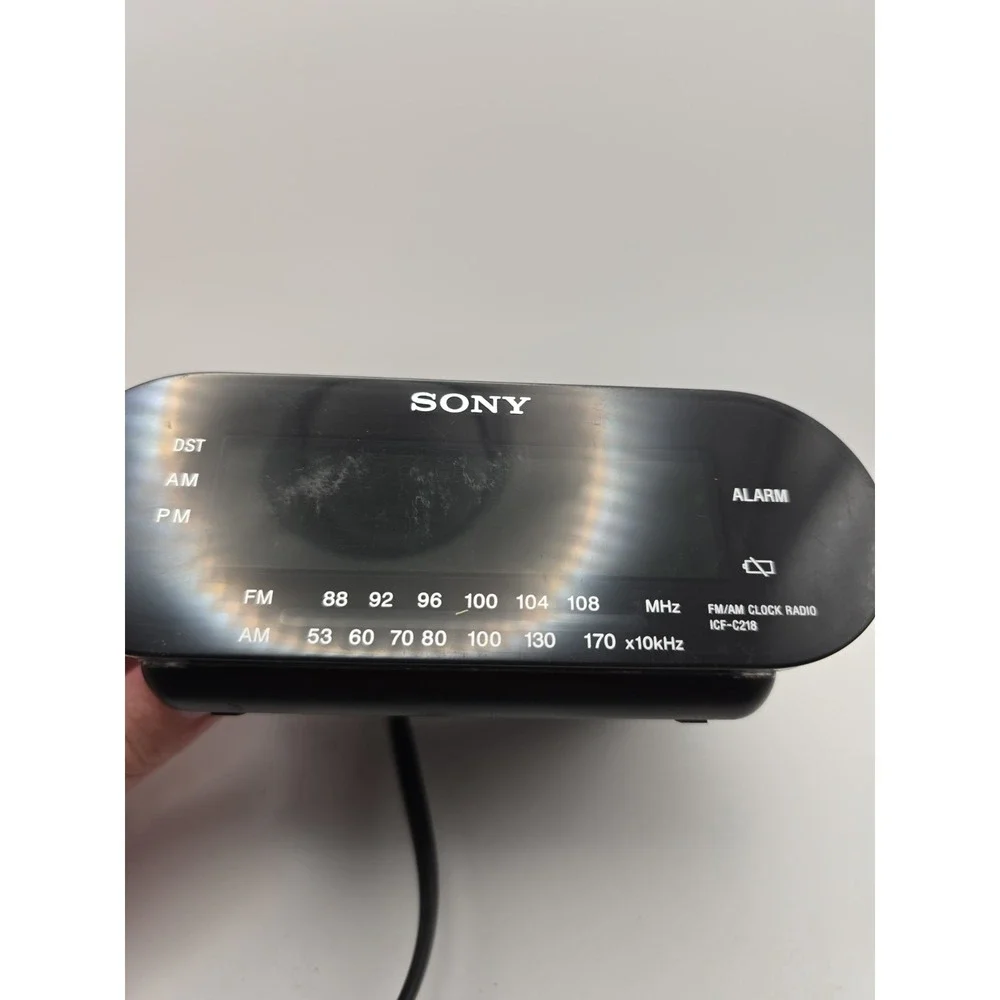 SONY DREAM MACHINE AM/FM AUTOMATIC SHUT OFF ICF-C218 ALARM CLOCK RADIO
